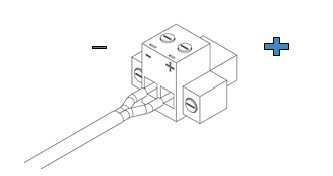 IP-20 DC Power Connector